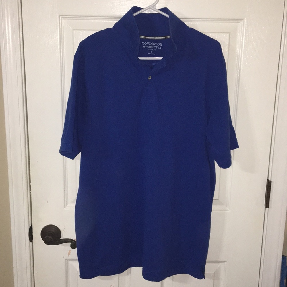 Covington 3 button polo. Size Large. Like new.
